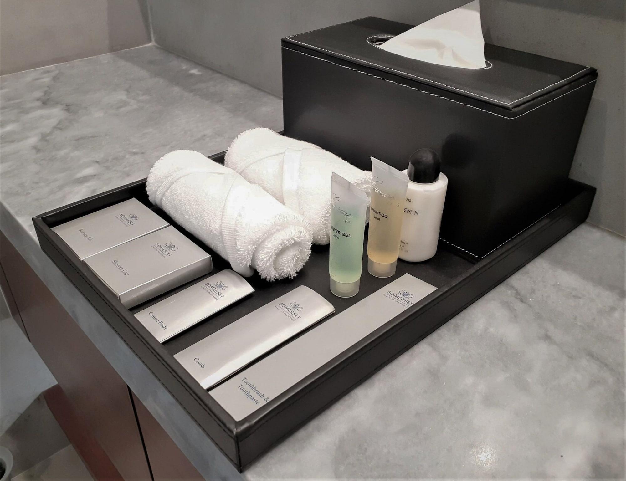 Somerset West Bay דוחה מראה חיצוני תמונה A bathroom amenity tray